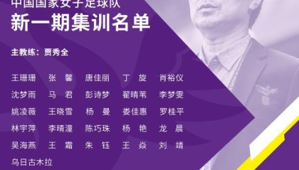 辉达娱乐-中国女足东京奥运集训名单：26人入选 王霜领衔